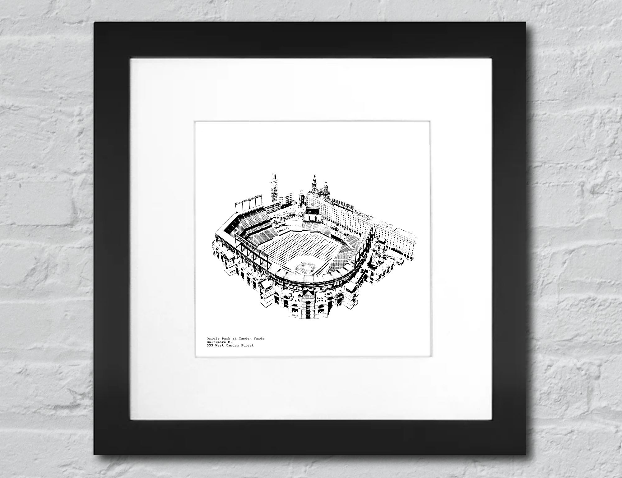 Camden Yards - Oriole Park in Baltimore Maryland