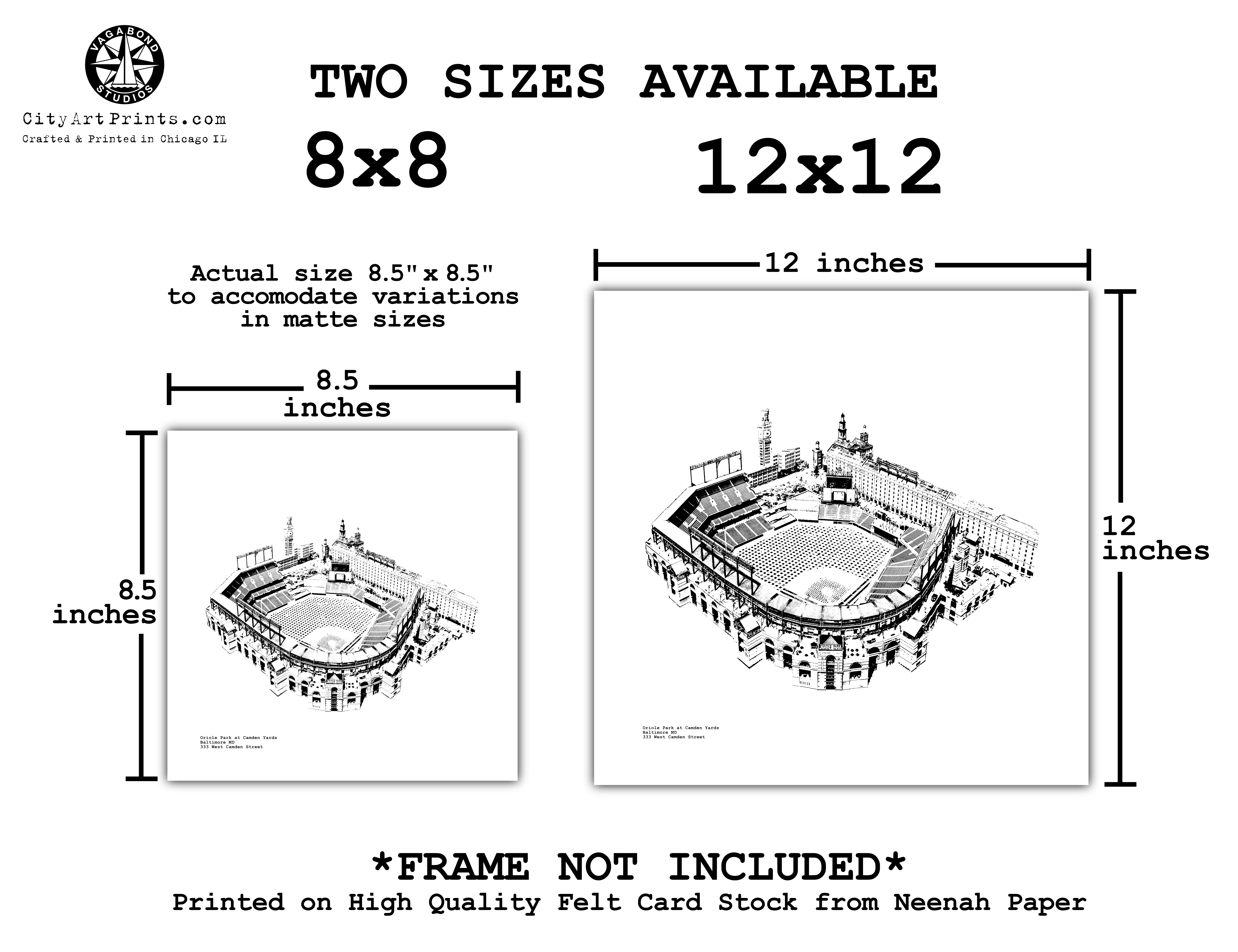 Camden Yards - Oriole Park in Baltimore Maryland