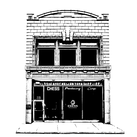 Chess Records Studio at 2120 South Michigan Avenue in Bronzeville Chicago