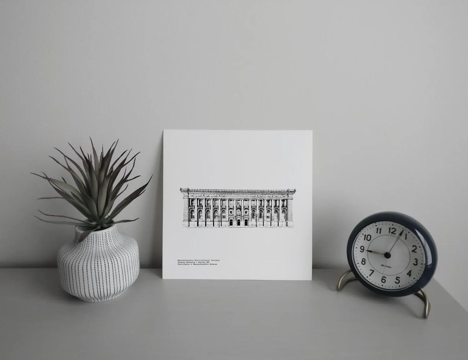 Massachusetts Horticultural Society illustration by cityartprints.com