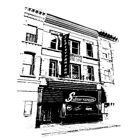 Subterranean Wicker Park Artwork / architecture illustration